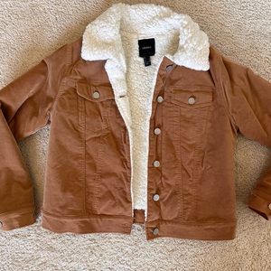 Corduroy Sherpa Jacket